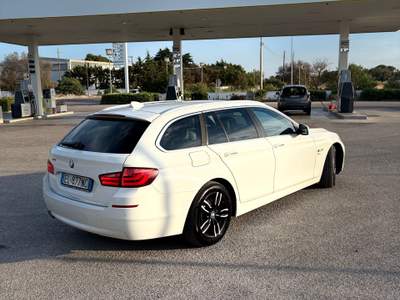 BMW Serie 5 525d EX NCC,12Mesi GARANTITA Bianco usata Ostuni