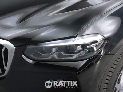 BMW X3 x3 sdrive18d mhev 48v auto Nero usata Barzago
