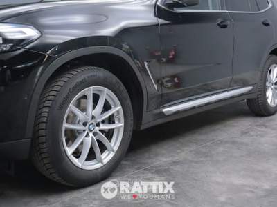 BMW X3 x3 sdrive18d mhev 48v auto Nero usata Barzago