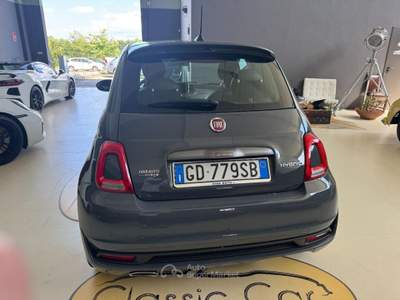 Fiat 500 1.0 Hybrid SPORT / TETTO PANORAM / TAGLIANDI CERT Grigio usata Medesano