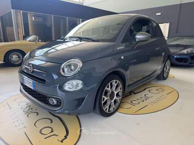 Fiat 500 1.0 Hybrid SPORT / TETTO PANORAM / TAGLIANDI CERT Grigio usata Medesano