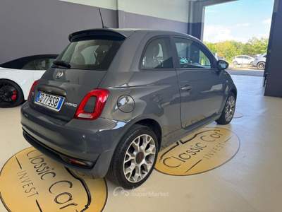 Fiat 500 1.0 Hybrid SPORT / TETTO PANORAM / TAGLIANDI CERT Grigio usata Medesano