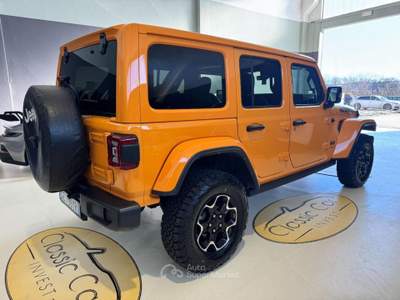 Jeep Wrangler Unlimited 2.0 PHEV ATX 4xe Rubicon Giallo usata Medesano