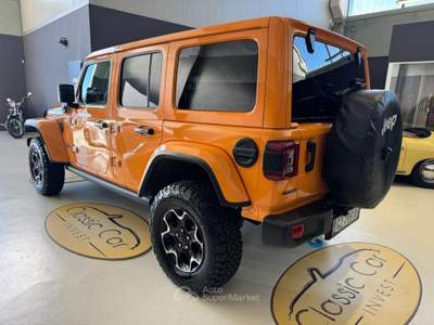 Jeep Wrangler Unlimited 2.0 PHEV ATX 4xe Rubicon Giallo usata Medesano