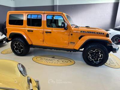 Jeep Wrangler Unlimited 2.0 PHEV ATX 4xe Rubicon Giallo usata Medesano