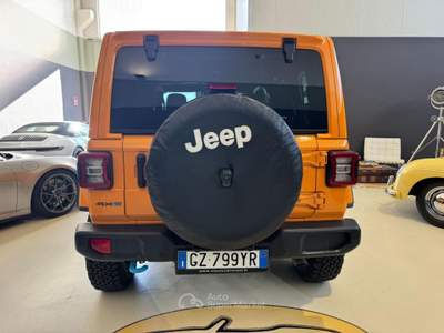 Jeep Wrangler Unlimited 2.0 PHEV ATX 4xe Rubicon Giallo usata Medesano