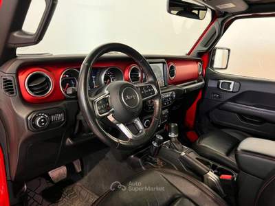 Jeep Wrangler Unlimited 2.2 Mjt II RUBICON Rosso usata Medesano