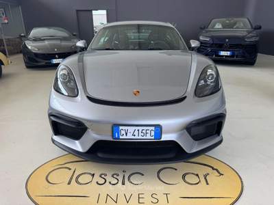 Porsche 718 718 Cayman 4.0 GT4 / CARBO / PORSCHE APPROVED Argento usata Medesano