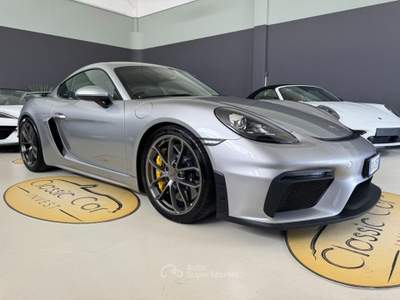 Porsche 718 718 Cayman 4.0 GT4 / CARBO / PORSCHE APPROVED Argento usata Medesano