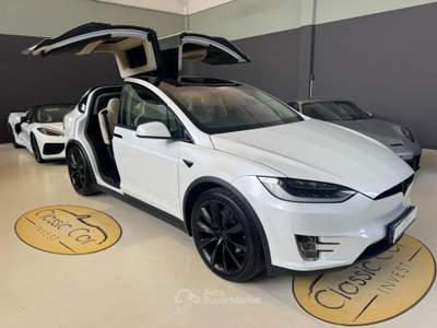 Tesla Model X LONG RANGE 100D / DUAL MOTOR Bianco usata Medesano