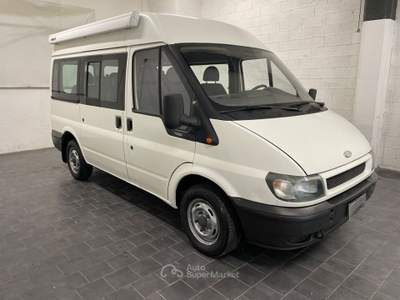 Ford Transit/Tourneo/Bus 2.0 TD 75CV 9POSTI+TENDALINO+GANCIOTRAINO Bianco usata Fossano