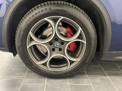 Alfa Romeo Stelvio 2.2 Turbodiesel 190 CV AT8 Q4 Sprint-MY20 Blu/Azzurro usata Fossano