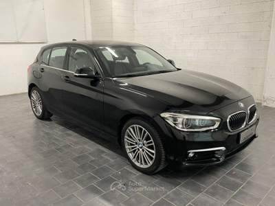 BMW Serie 1 116d d 5p. Advantage-LED-C.17-NAVI Nero usata Fossano