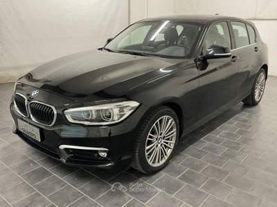 BMW Serie 1 116d d 5p. Advantage-LED-C.17-NAVI Nero usata Fossano
