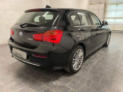 BMW Serie 1 116d d 5p. Advantage-LED-C.17-NAVI Nero usata Fossano