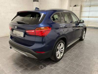 BMW X1 xDrive18d xLine Aut-PELLE-LED-NAVI Blu/Azzurro usata Fossano