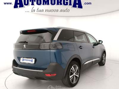 Peugeot 5008 BlueHDi 130 S&S EAT8 Allure Pack 7 P.ti Blu/Azzurro usata Barletta