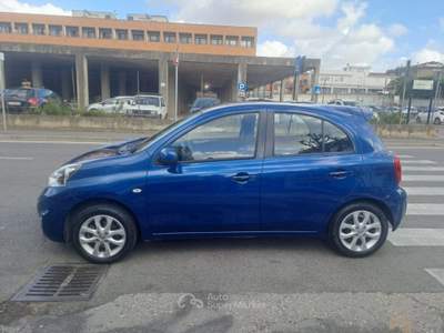 Nissan Micra 1.2 BENZINA 80CV 5p - UNIPRO TAGLIANDATA Blu/Azzurro usata Ciampino