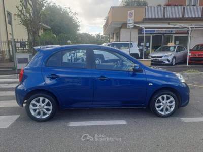 Nissan Micra 1.2 BENZINA 80CV 5p - UNIPRO TAGLIANDATA Blu/Azzurro usata Ciampino