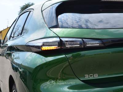 Peugeot 308 Allure Pack 130cv Verde usata Marcallo con Casone
