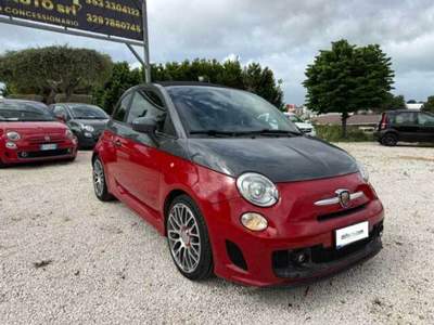 Abarth 595 C ... si va al trotto a cielo aperto!!!! Rosso usata Cerveteri
