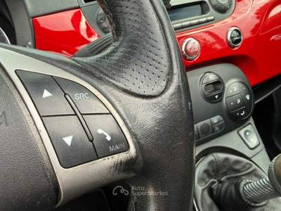 Abarth 595 C ... si va al trotto a cielo aperto!!!! Rosso usata Cerveteri