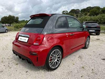 Abarth 595 C ... si va al trotto a cielo aperto!!!! Rosso usata Cerveteri