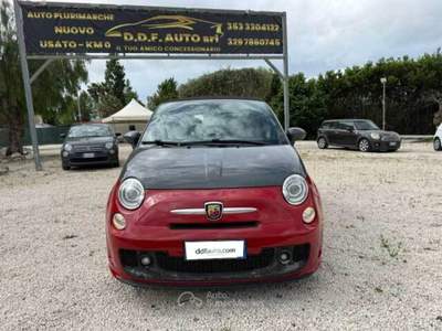 Abarth 595 C ... si va al trotto a cielo aperto!!!! Rosso usata Cerveteri