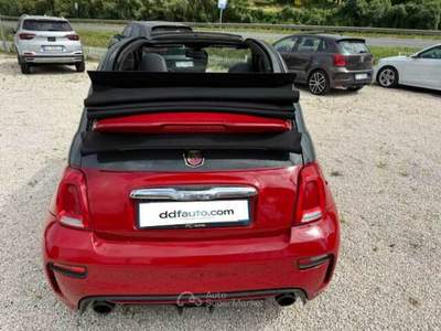 Abarth 595 C ... si va al trotto a cielo aperto!!!! Rosso usata Cerveteri