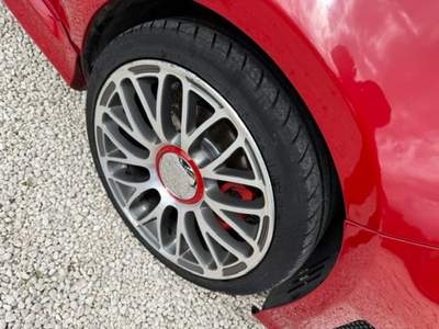 Abarth 595 C ... si va al trotto a cielo aperto!!!! Rosso usata Cerveteri