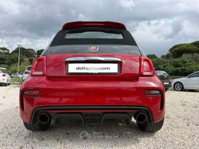 Abarth 595 C ... si va al trotto a cielo aperto!!!! Rosso usata Cerveteri