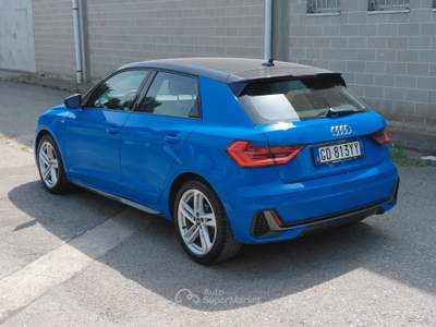 Audi A1 Sportback S Line UNICO PROPRIETARIO GARANZIA 12 MESI Blu/Azzurro usata Bernate Ticino