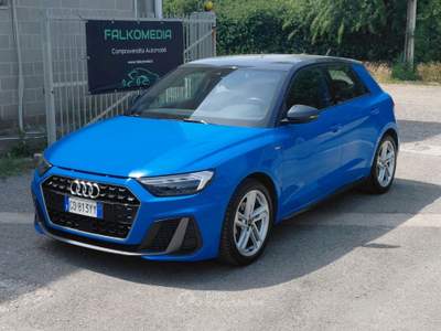 Audi A1 Sportback S Line UNICO PROPRIETARIO GARANZIA 12 MESI Blu/Azzurro usata Bernate Ticino