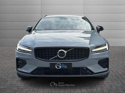 Volvo V60 V60 2.0 b4 plus dark auto Argento usata Rivoli