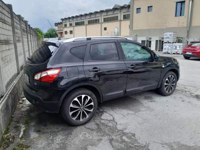 Nissan Qashqai Qashqai 2.0 dci 4wd auto MOTORE ROTTO Nero usata Cuneo
