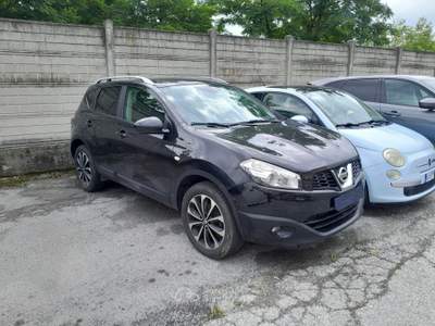 Nissan Qashqai Qashqai 2.0 dci 4wd auto MOTORE ROTTO Nero usata Cuneo