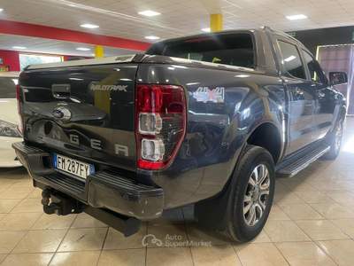 Ford Ranger 3.2 TDCi aut. DC Wildtrak 5pt.*AUTOCARRO  /GANCIO Nero usata Bozzolo