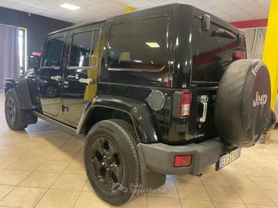 Jeep Wrangler Unlimited 2.8 CRD DPF Sahara E5/PELLE/NAVI Nero usata Bozzolo