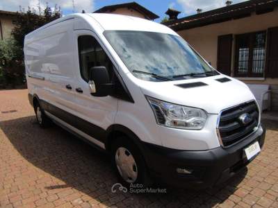 Ford Transit 2.0 EcoBlue mHEV Diesel/Elettrico 170 CV Trend Passo Lungo Euro 6D temp Bianco usata Rezzato