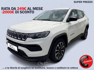 Jeep Compass  1.6 mjt Business 2wd 130cv Bianco usata Sant'Anastasia