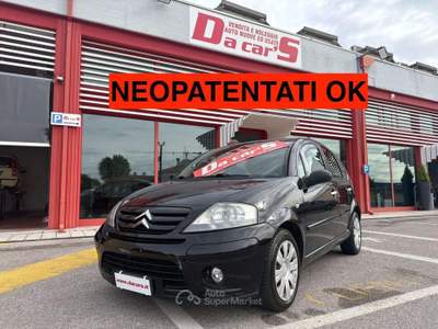 Citroen C3 1.6 hdi 16v EXCLUSIVE 92cv, NEOPATENTATI OK! Nero usata Codroipo