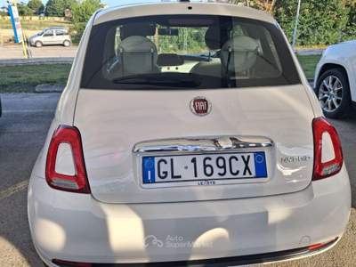 Fiat 500 1.0 Hybrid Dolcevita Bianco usata Sirolo
