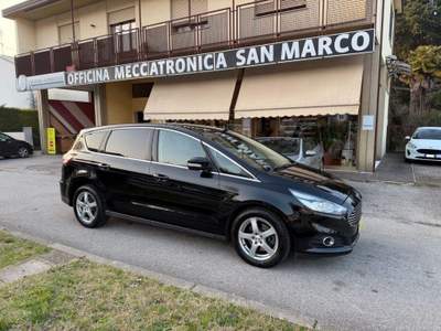 Ford S-Max 2.0 TDCi 180CV S&S Powershift 7p.ti Titanium Business Nero usata Mirano