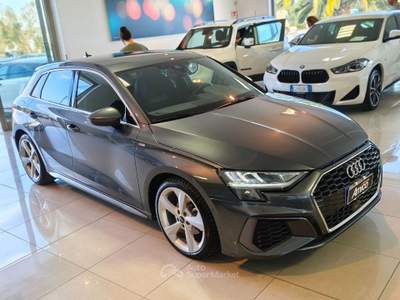 Audi A3 SPB 30 TDI S line edition Grigio usata San Michele Salentino