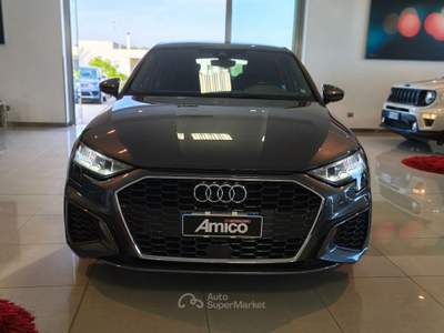 Audi A3 SPB 30 TDI S line edition Grigio usata San Michele Salentino