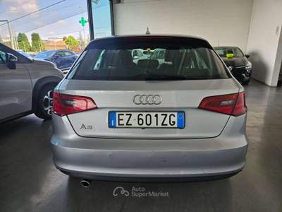 Audi A3 A3 III 2013 Sportback Sportback 1.6 tdi Ambition 110cv s-tronic E6 Argento usata Martinengo