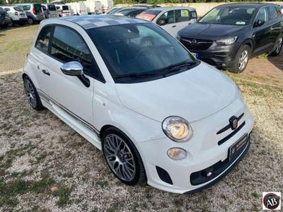 Abarth 500  1.4 Turbo T-Jet Custom Bianco usata Latina