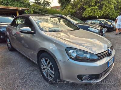 Volkswagen Golf Cabriolet 1.6tdi 105 cv 3p. Highli usata Ciampino