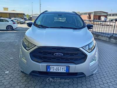 Ford EcoSport 1.5 ecoblue ST-Line Black Edition s&amp;s 100cv my19 Argento usata Cigognola