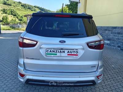 Ford EcoSport 1.5 ecoblue ST-Line Black Edition s&amp;s 100cv my19 Argento usata Cigognola